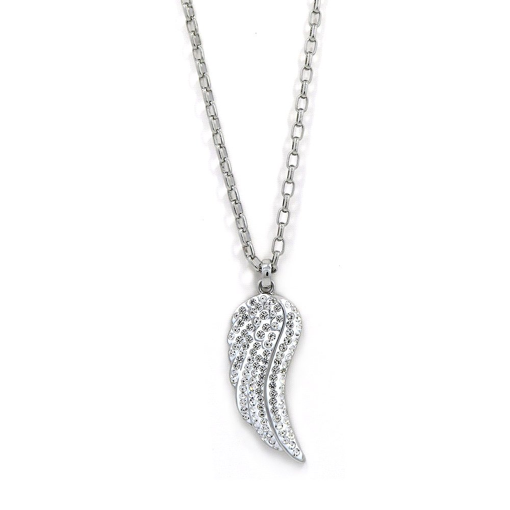 Angel Wing Charm Necklace